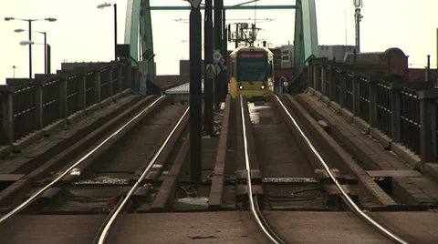 City Tram Video stock 32998726