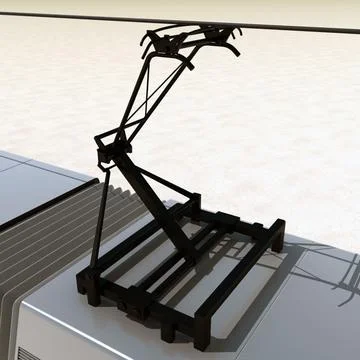 City Transport Tram Variotram V2 3D Model