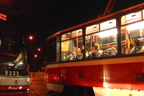 City Transportation Stock Footage 8829906