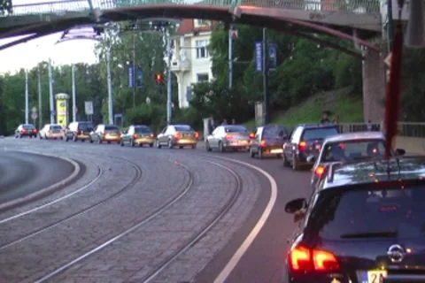City Transportation Stock Footage 8829913