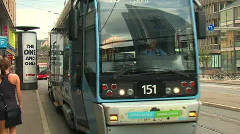 City Transportation Stock Footage 8927346