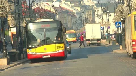 City Transportation Stock Footage 10872199