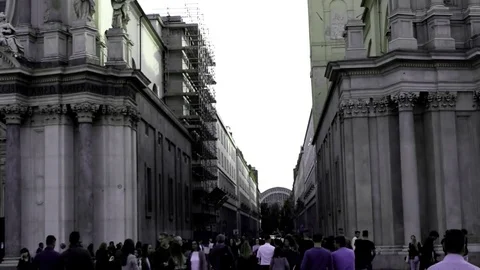 City of Turin Stock Footage 80858429