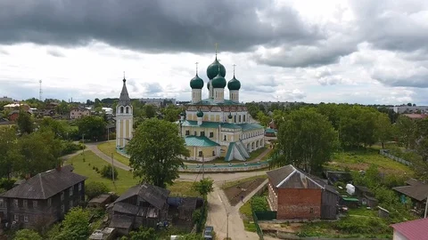 City of Tutaev Stock Footage 101671818