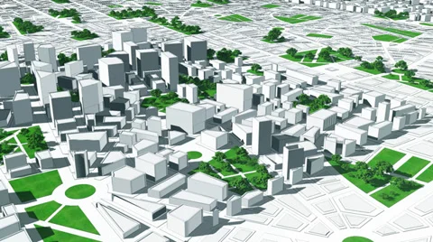 City under construction 4K Stock Footage 39593396
