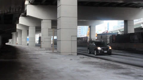 City Underpass Stock Footage 35657952