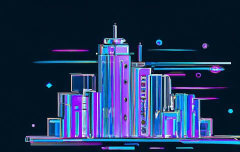 City vector Stock Illustration