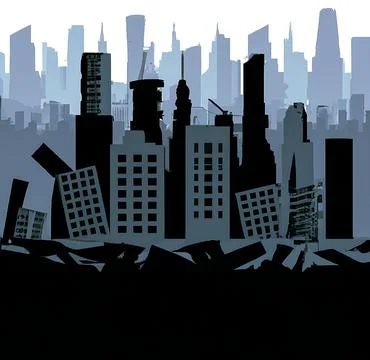 City vector Stock Illustration