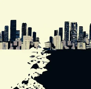 City vector Stock Illustration