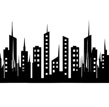 City vector Stock Illustration