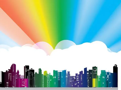 City vector Stock Illustration