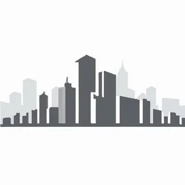 City vector Stock Illustration