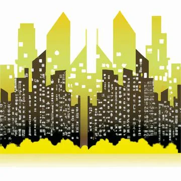 City vector Stock Illustration