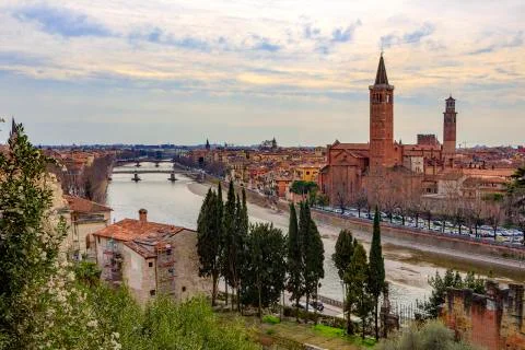 City of verona Foto stock