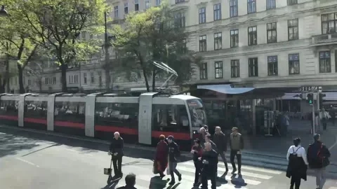The city of Viena in Austria Stock Footage 138976941