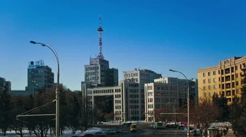 City view 720p Stock Footage 10719012