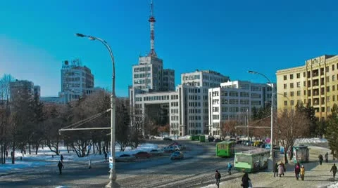 City view 720p Stock Footage 10719185