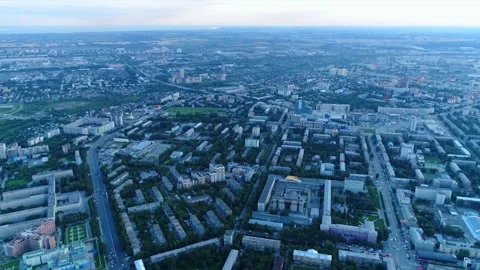 City View from Above Stock Footage 137772538
