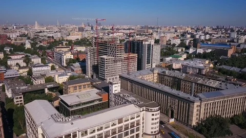 City view from drone Vídeo Stock 90885490