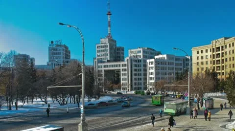 City view Stock Footage 10719148