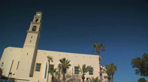 City View Jaffa Day Stock Footage 25140599