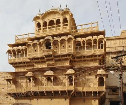 City view of jaisalmer Stock Photos