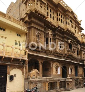 City view of jaisalmer Stock Photos