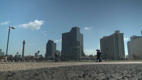 City view jerusalem Video stock 104718738