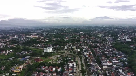 City view in the morning Stock Footage 277682463