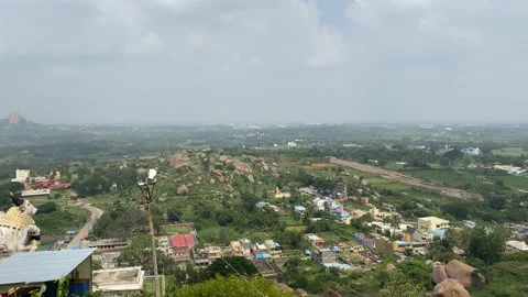 City view from the mountain Video stock 163754643