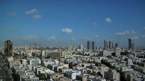 City View Pan Left to Right Stock Footage 25140549