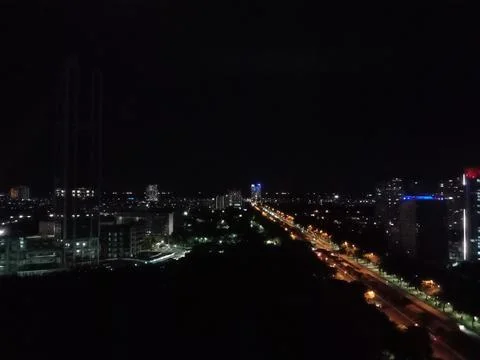 A city view Stock Photos