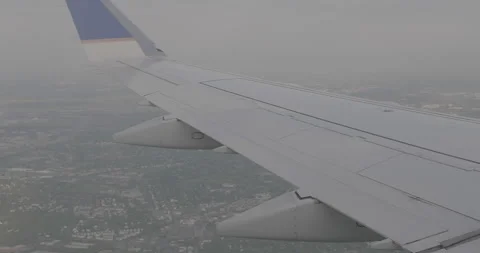 City View from Plane Video stock 168114166