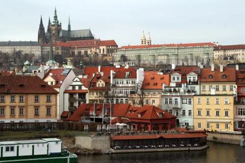 City view of prague Foto stock