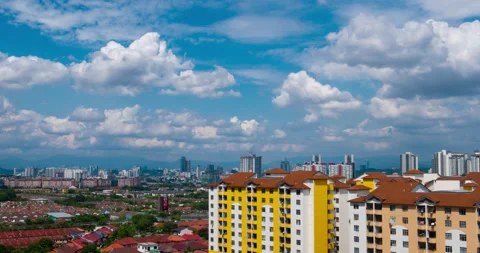 City view time lapse 02 Video stock 143647119
