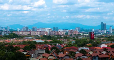 City view time lapse 04 Video stock 143645811