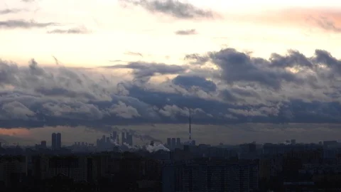 City view time Lapse Video stock 123418580