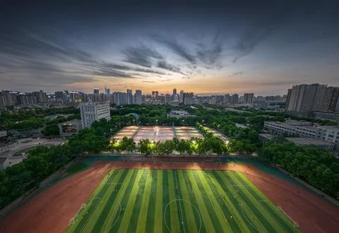City view of xi'an Stock Photos