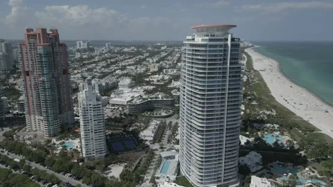 City views Miami Stock Footage 237249545