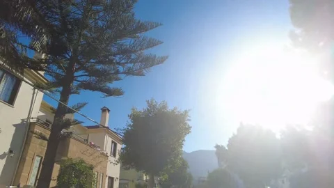 City views taken from the window while taking a city tour by car. Video stock 232776448