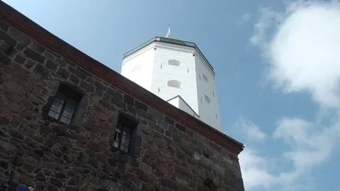 The City Of Vyborg Video stock 95341075