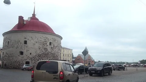 The City Of Vyborg Video stock 95341166