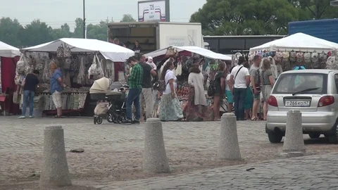 The City Of Vyborg Video stock 95341221