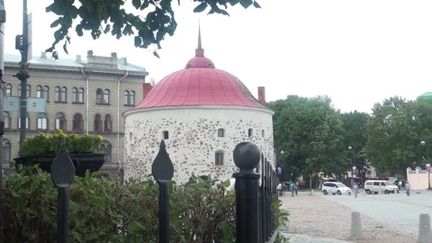 The City Of Vyborg Video stock 95341335