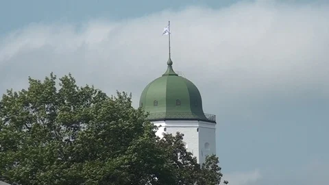 The City Of Vyborg Video stock 95341428