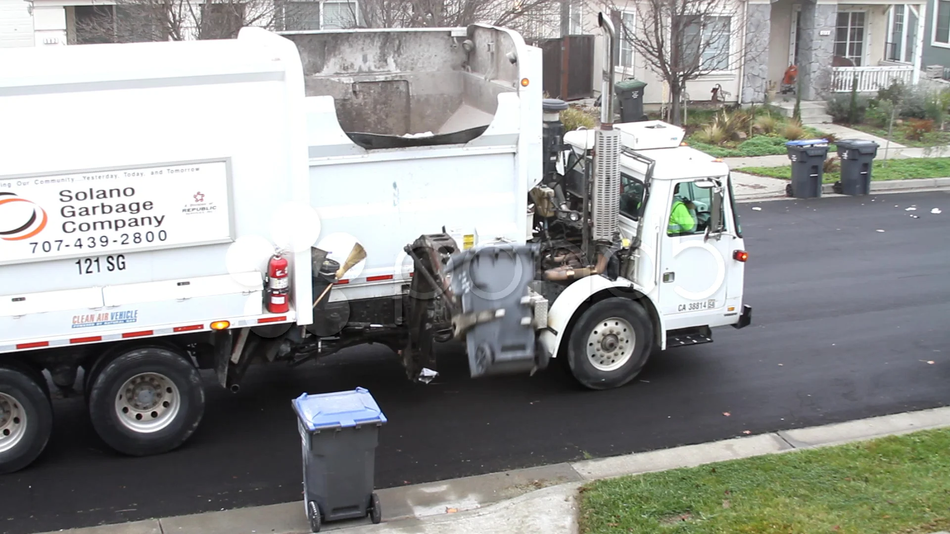City Waste Garbage Truck