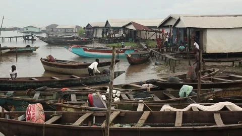 City on water Stock Footage 240758835