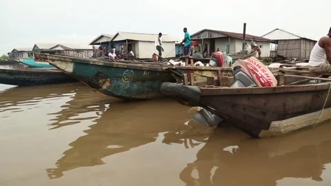 City on water Stock Footage 240758938