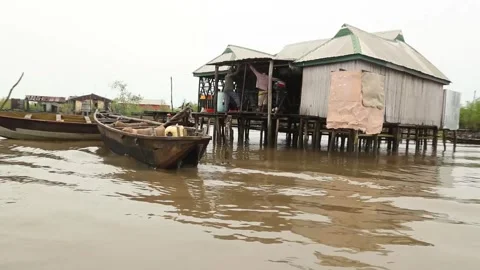 City on water Stock Footage 240759177
