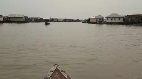 City on water Stock Footage 240759287